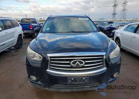 2013 Infiniti Jx35 Base z USA, uszkodzony, nr VIN 5N1AL0MM9DC352258